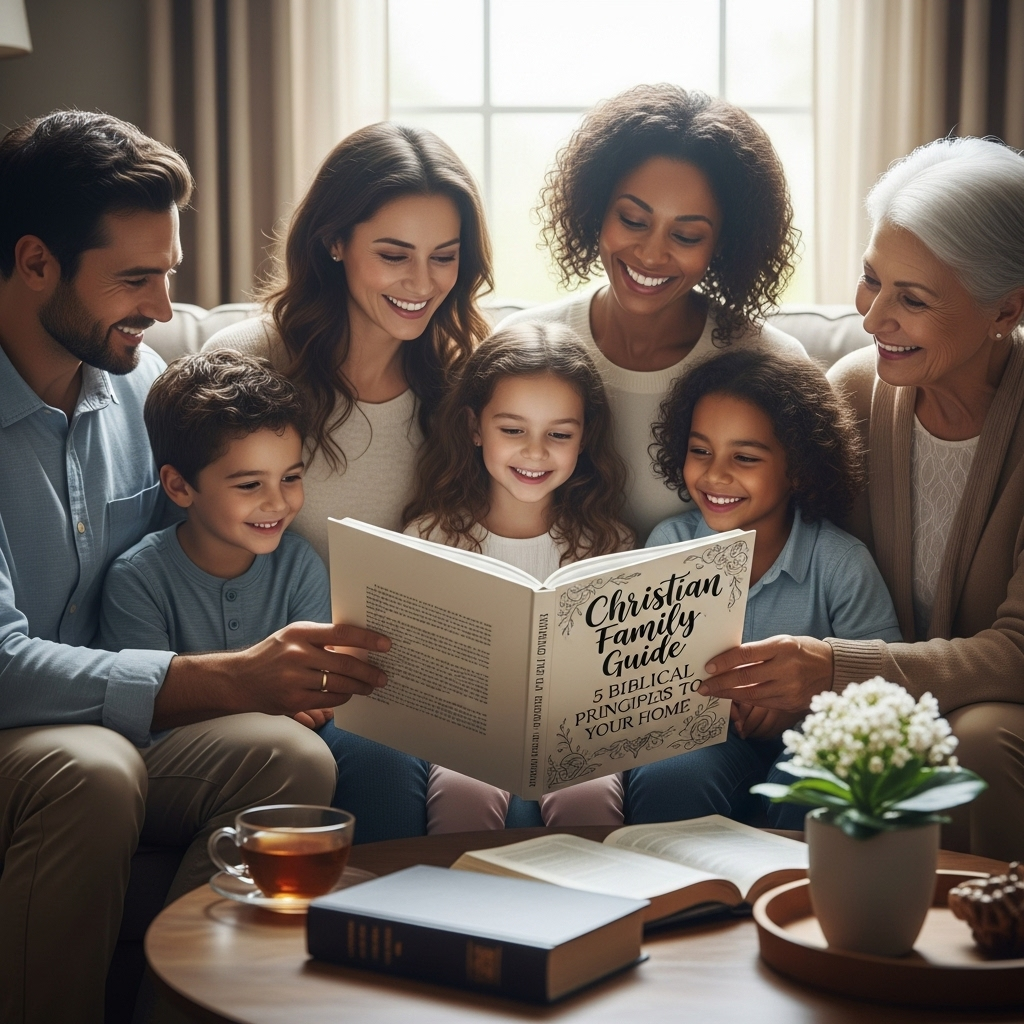 Guia da Família Cristã: 5 Princípios Bíblicos para Fortalecer seu Lar
