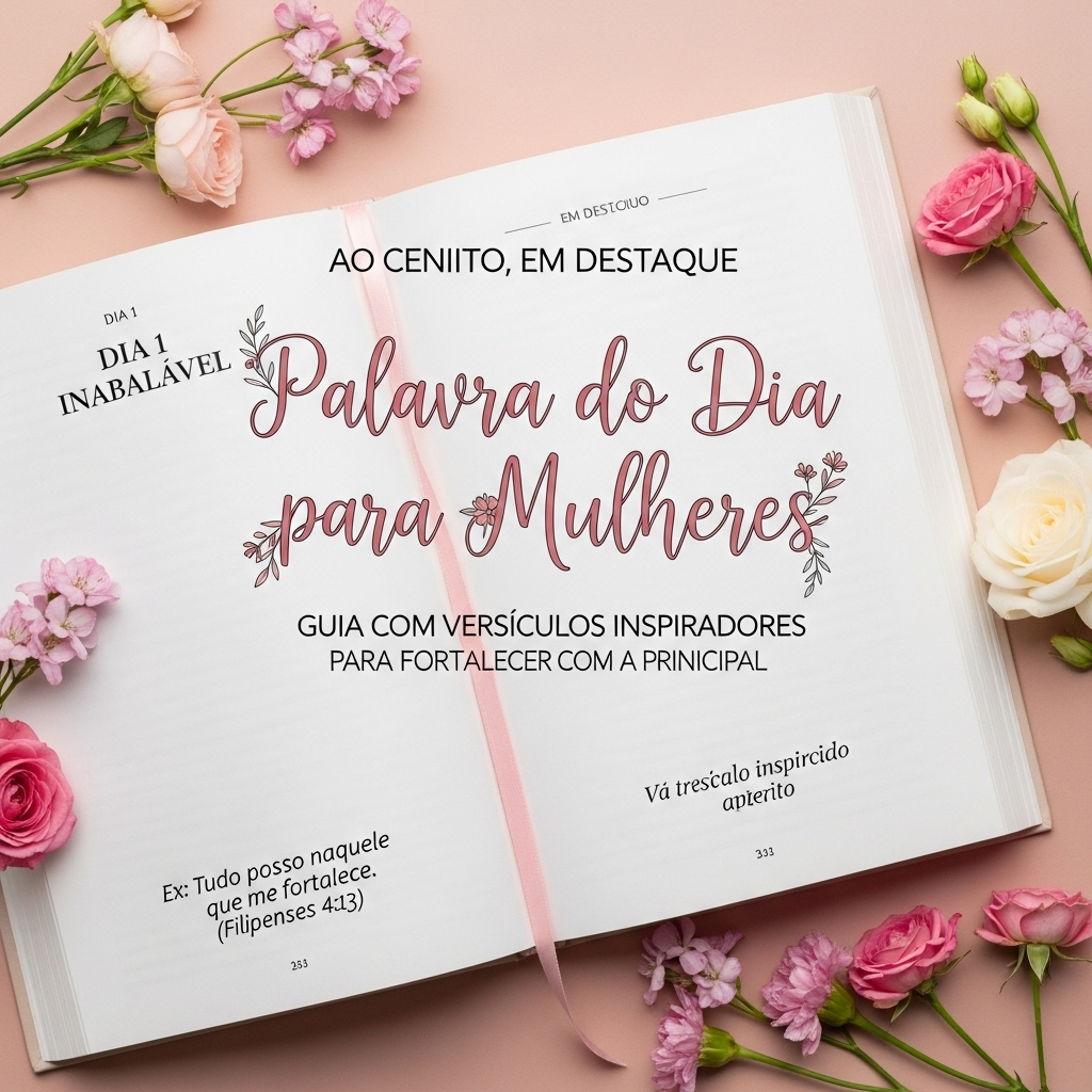 Palavra do Dia para Mulheres: Guia com Versículos Inspiradores para Fortalecer sua Fé