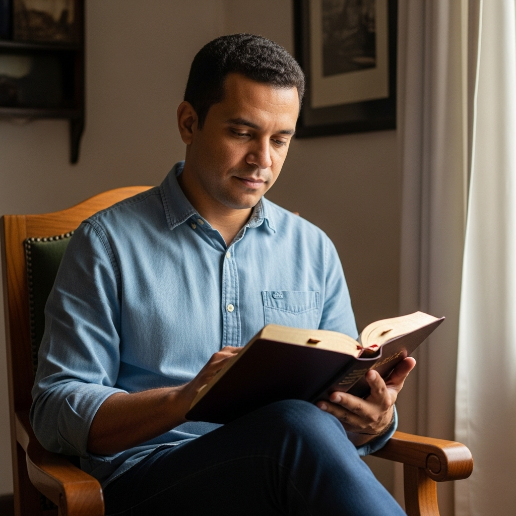 Homem Cristão: Guia de Fé e Coragem para uma Vida com Propósito