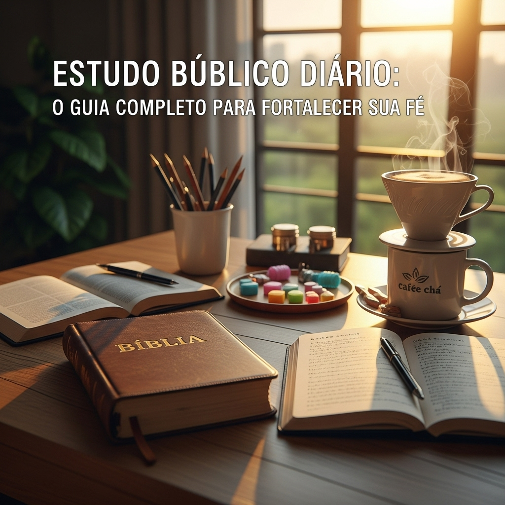 Estudo BĂblico Diário: O Guia Completo para Fortalecer Sua FĂ©